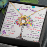To My Loving Mom | Important Person In My Life | Forever Love Necklace