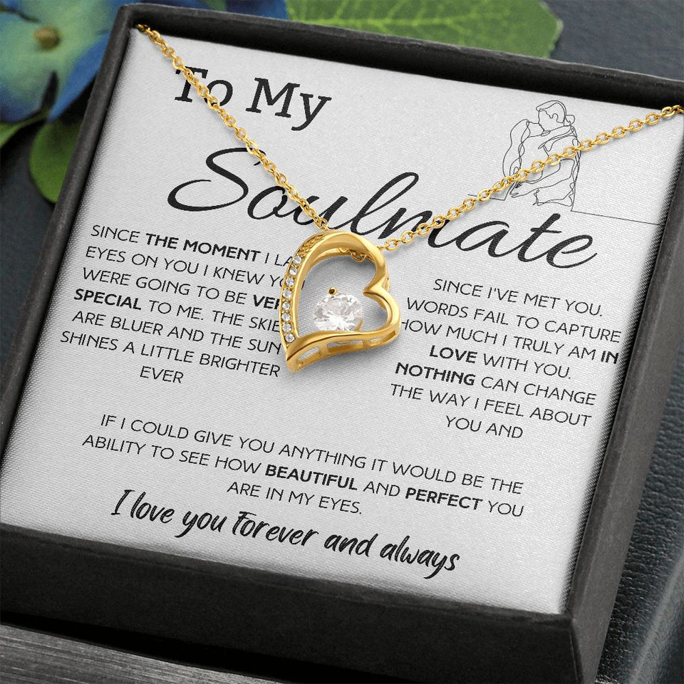 To My Soulmate | You Are Very Special To Me | Forever Love Necklace