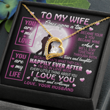 To My Wife | You Are My Life | Forever Love Necklace