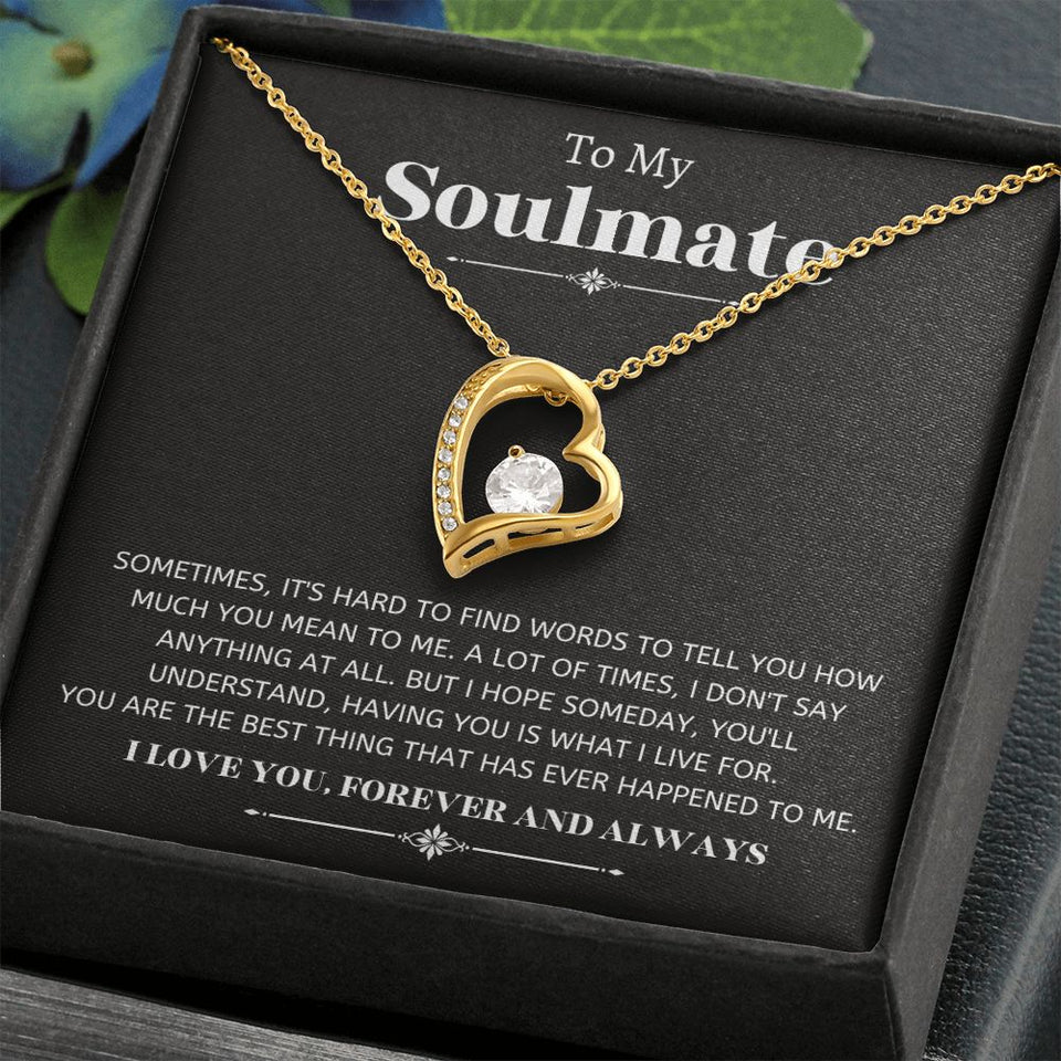 Soulmate Best Thing- Forever Love Necklace
