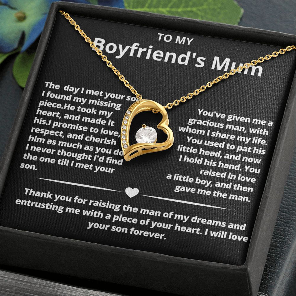 Forever Love Necklace for Boyfriend's Mum Gift For Mom, necklace For Wife, Gift For Mother's Day