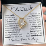 Future Wife - Forever Hand in Hand - Forever Love Necklace
