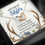 Gift For Friend Friends By Heart And Friends By Soul Forever Love Necklace