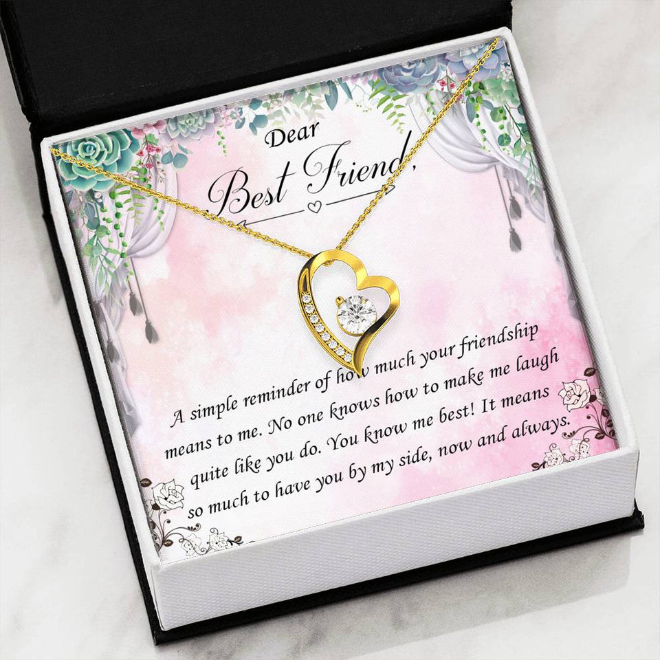 Best Friend - Forever Love Necklace