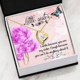 To Little Sister - Forever Love Necklace