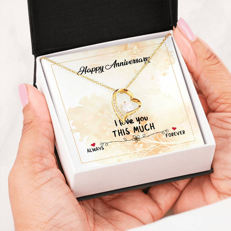 I Love You This Much - Forever Love Necklace
