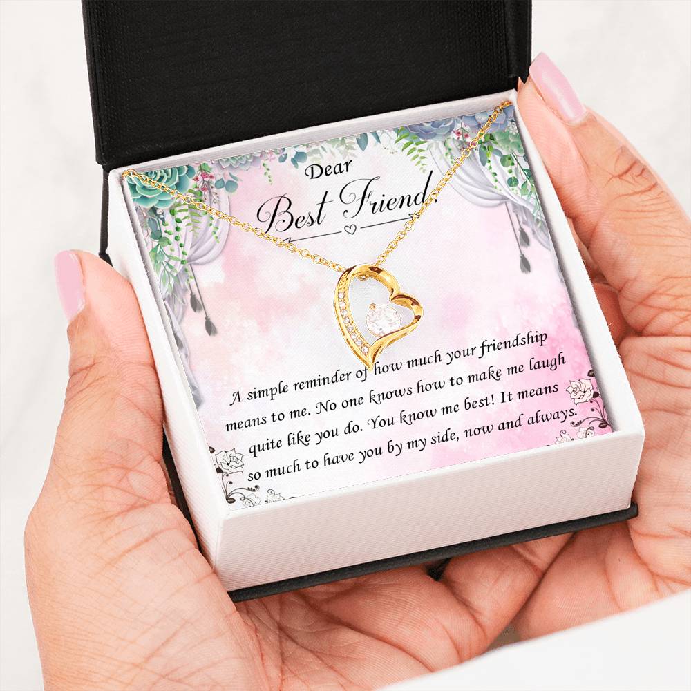 Best Friend - Forever Love Necklace