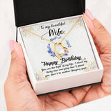 Husband to Wife - The light of My Life Forever Love Necklace