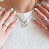 To My Future Wife - I love you forever- Love Knot necklace Day