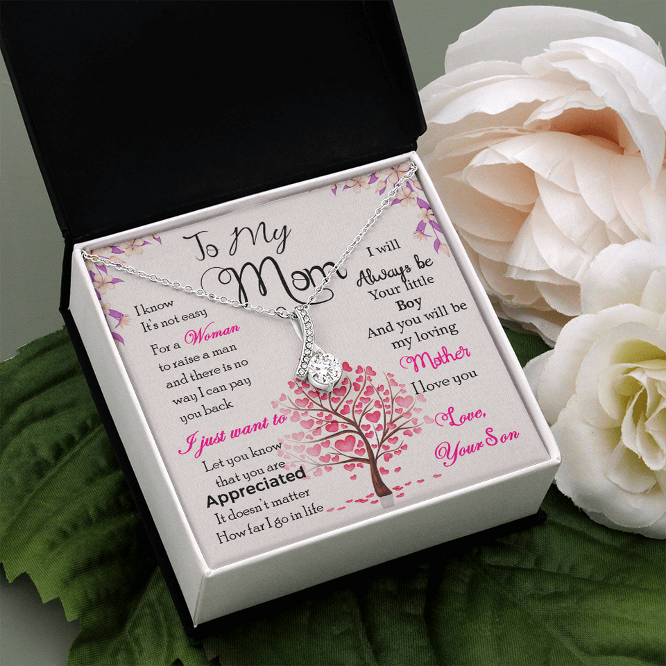 To My Mom | Raise A Man |  Alluring Beauty Necklace