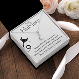 To My HuMom Necklace - Happy Mother's Day Human Servant, Necklace for Mom, Alluring Beauty Necklace