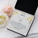 To Sister- Alluring Beauty Necklace