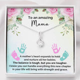 To An Amazing Mana - A Mother's Heart Expands To Hold And Nurture - Alluring Necklace, Alluring Beauty Necklace
