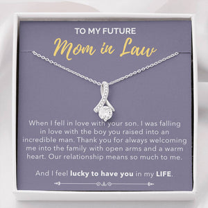 Lucky To Have You - Gift For Mother In Law Alluring Necklace