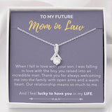 Lucky To Have You - Gift For Mother In Law Alluring Necklace