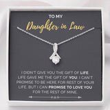 Gift Of Life - Gift For Daughter In Law Alluring Necklace