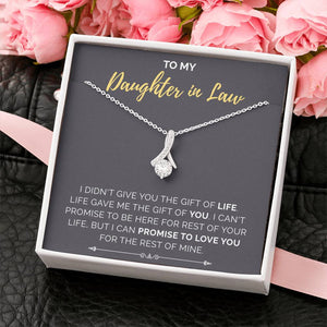 Gift Of Life - Gift For Daughter In Law Alluring Necklace