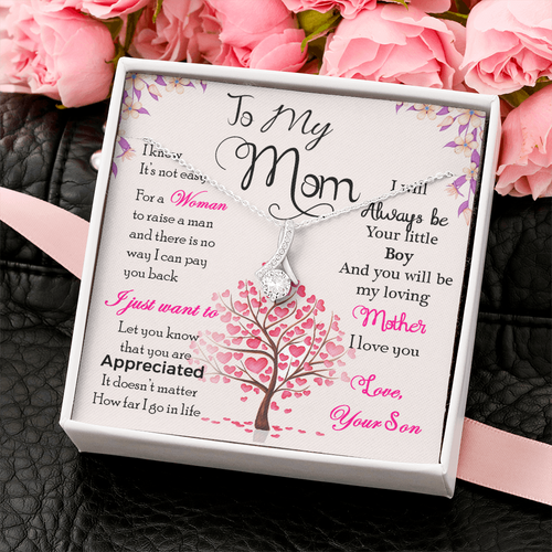 To My Mom | Raise A Man |  Alluring Beauty Necklace