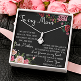 To My Mom | You Are The Best Mother |  Alluring Beauty Necklace