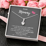 Love Kisses Kicks - Gift For New Mom Alluring Necklace