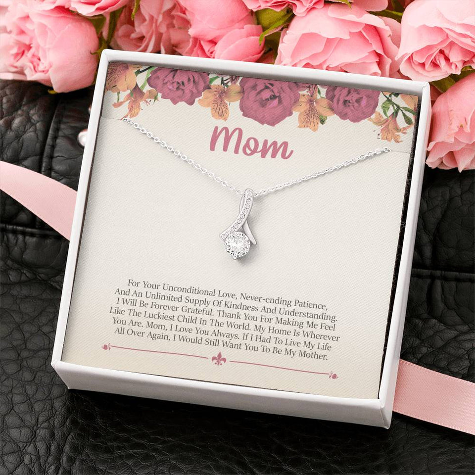 Unconditional Love - Gift For Mom Alluring Necklace