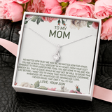 To My Mom | Present In My Heart |  Alluring Beauty Necklace