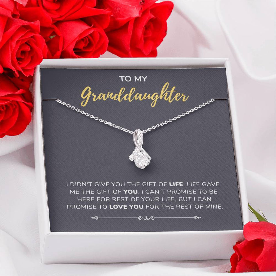 Gift Of Life - Gift For Granddaughter Alluring Necklace