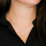 Always Be There - Gift For Daughter Alluring Necklace
