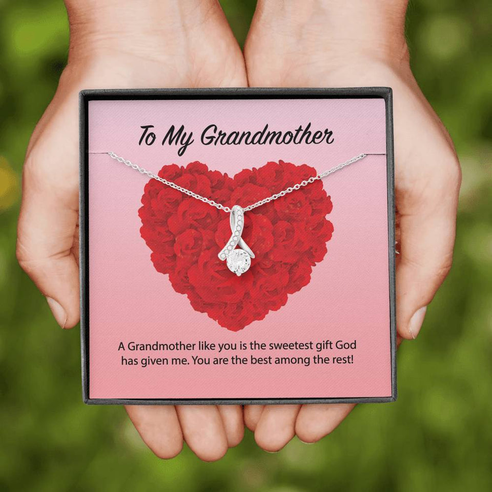 To My Grandmother Alluring Beauty Necklace