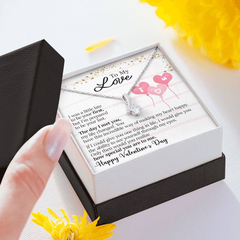 To My Love - The Day I met You - Alluring Beauty Necklace
