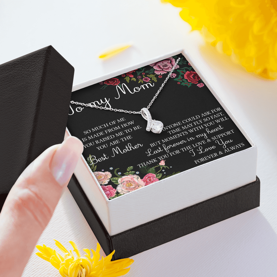 To My Mom | You Are The Best Mother |  Alluring Beauty Necklace