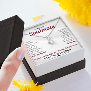 Alluring Beauty Necklace- Soulmate Necklace Kissed My Soul Limited Edition - Grabs Yours Now! Gift For Wife