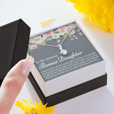 To My Amazing Bonus Daughter | I Will Always Love You |  Alluring Beauty Necklace