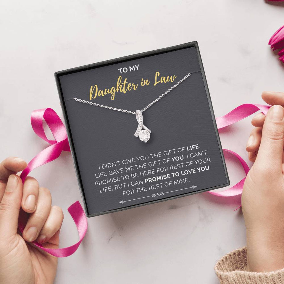 Gift Of Life - Gift For Daughter In Law Alluring Necklace