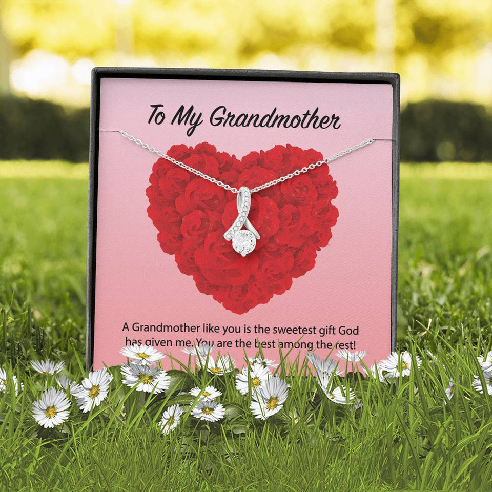 To My Grandmother Alluring Beauty Necklace