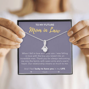 Lucky To Have You - Gift For Mother In Law Alluring Necklace