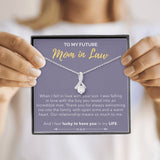 Lucky To Have You - Gift For Mother In Law Alluring Necklace