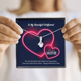 To My Girlfriend Be My Valentine Alluring Beauty Necklace