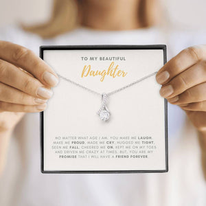 Friend Forever - Gift For Daughter Alluring Necklace