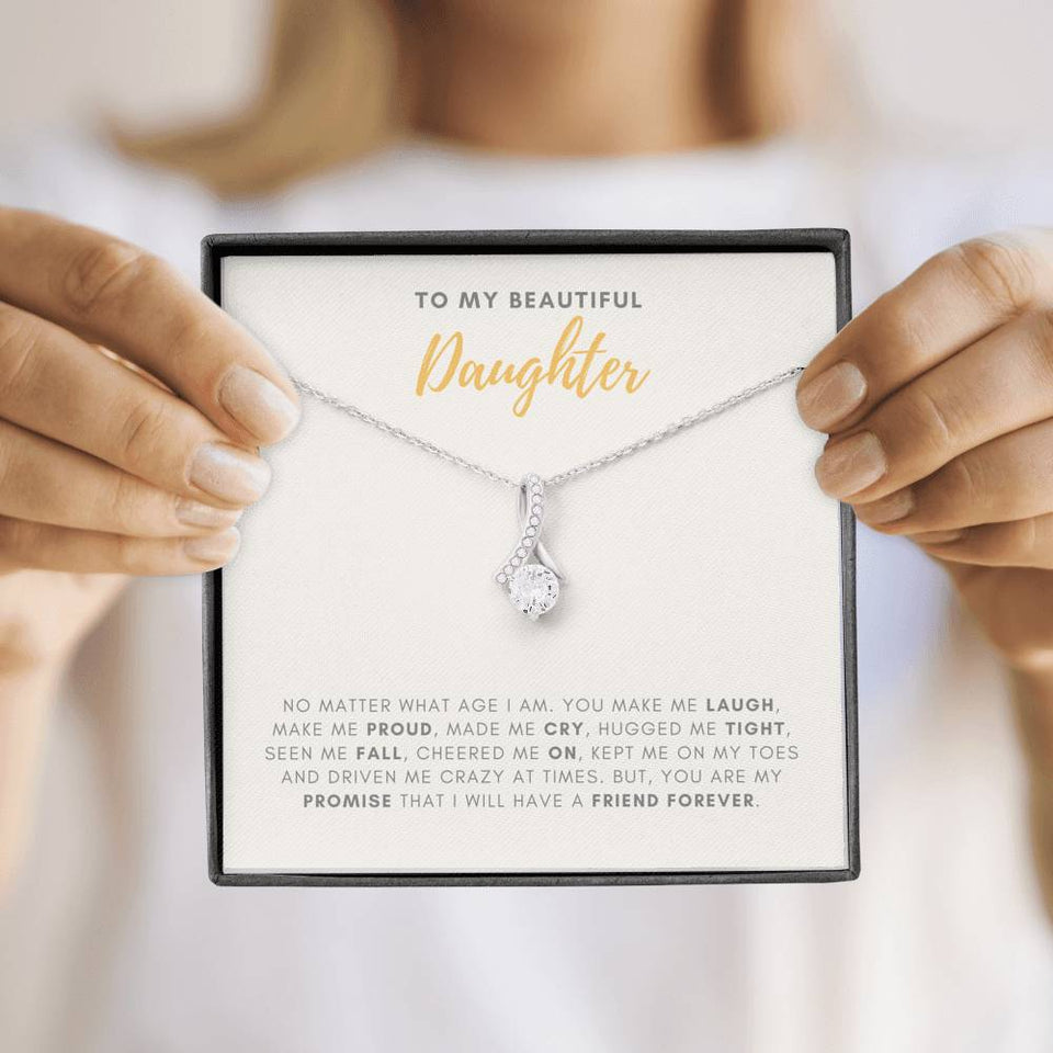 Friend Forever - Gift For Daughter Alluring Necklace