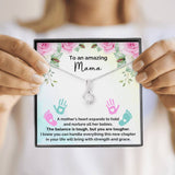To An Amazing Mana - A Mother's Heart Expands To Hold And Nurture - Alluring Necklace, Alluring Beauty Necklace