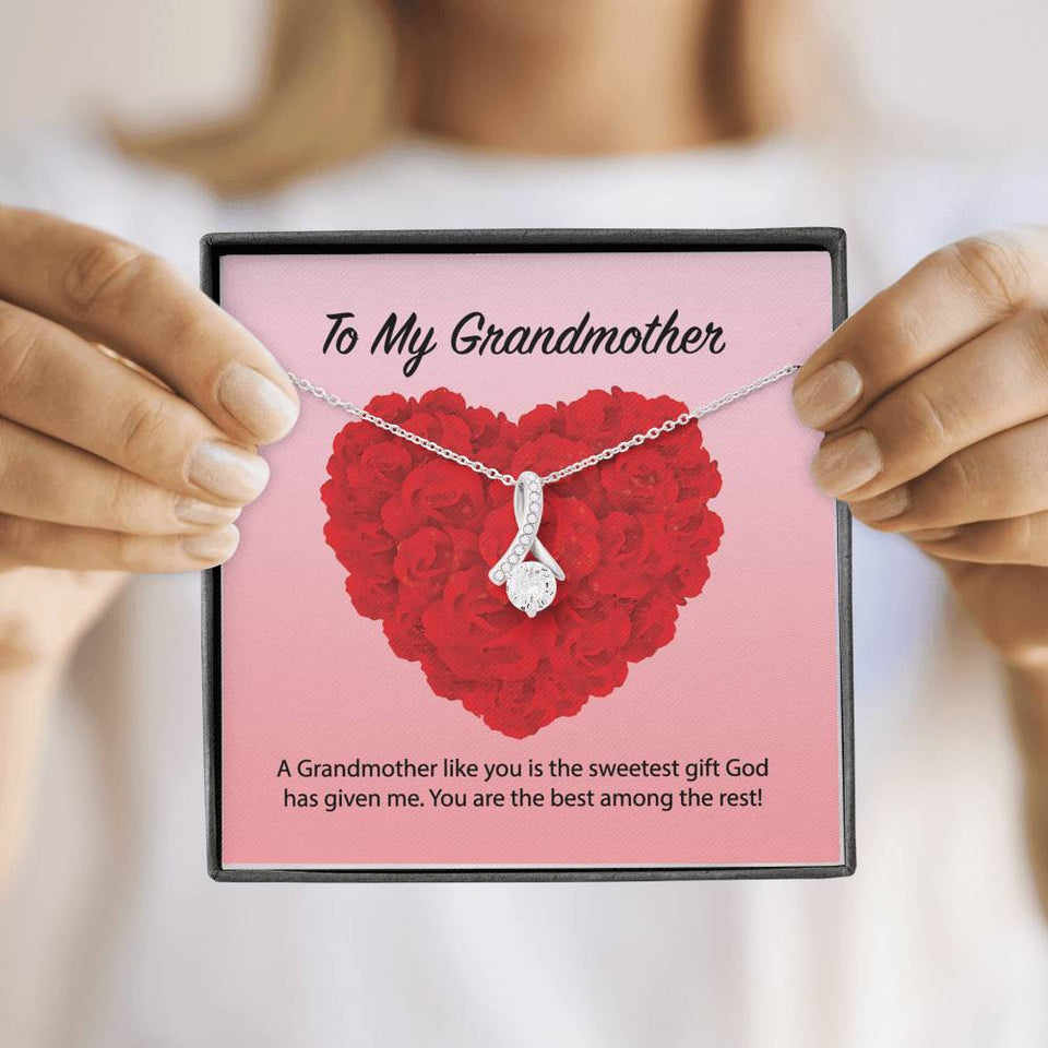 To My Grandmother Alluring Beauty Necklace