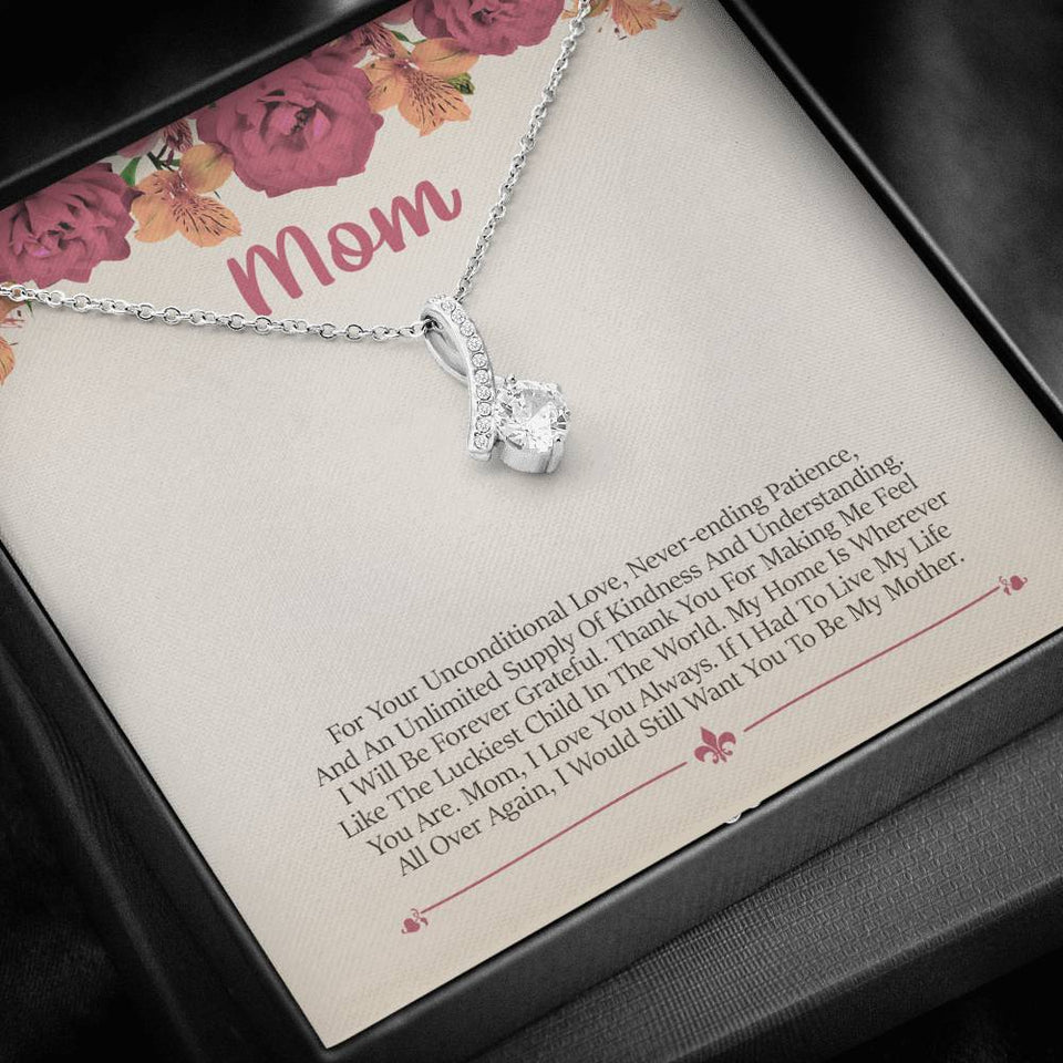 Unconditional Love - Gift For Mom Alluring Necklace