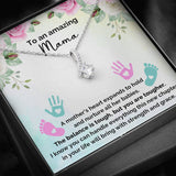 To An Amazing Mana - A Mother's Heart Expands To Hold And Nurture - Alluring Necklace, Alluring Beauty Necklace