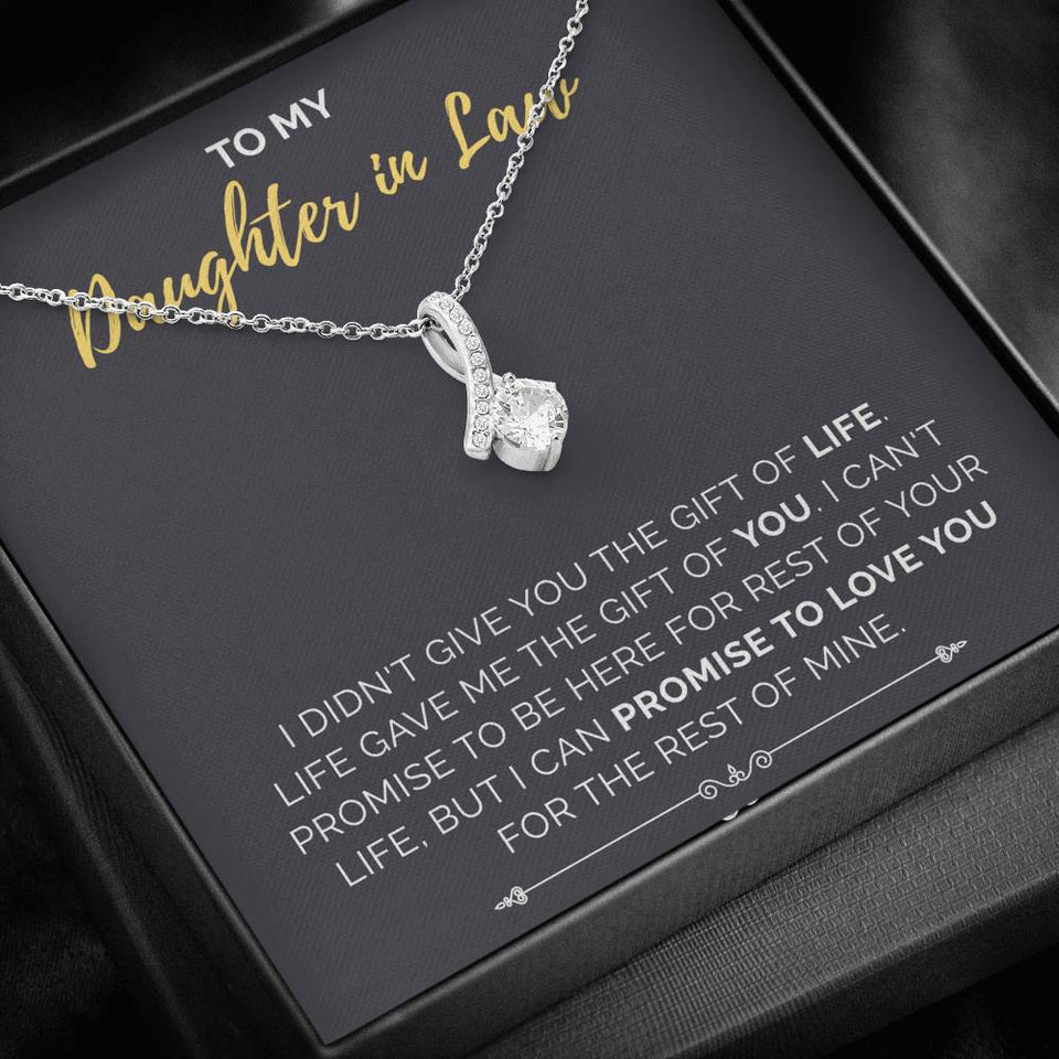 Gift Of Life - Gift For Daughter In Law Alluring Necklace