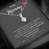 Love Kisses Kicks - Gift For New Mom Alluring Necklace