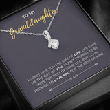Gift Of Life - Gift For Granddaughter Alluring Necklace