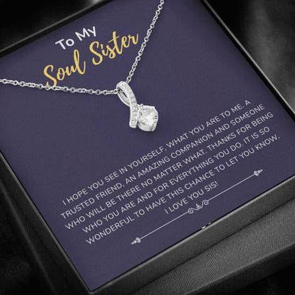 Amazing Companion - Gift For Soul Sister Alluring Necklace