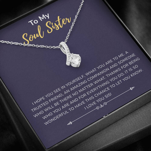 Amazing Companion - Gift For Soul Sister Alluring Necklace