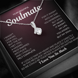 Alluring Beauty Necklace- Kissed my soul Carry my Heart Necklace Limited Edition - Grabs Yours Now! Gift For Wife